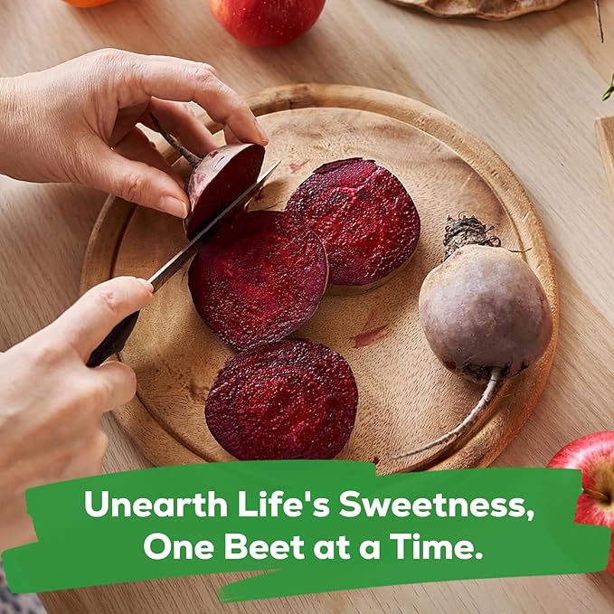 800+ Heirloom Fruivity Detroit Dark Red Beet Seeds for Planting-Non-GMO Vegetable Seeds, High Germination, USA Grown, for Home Garden & Fresh Beets