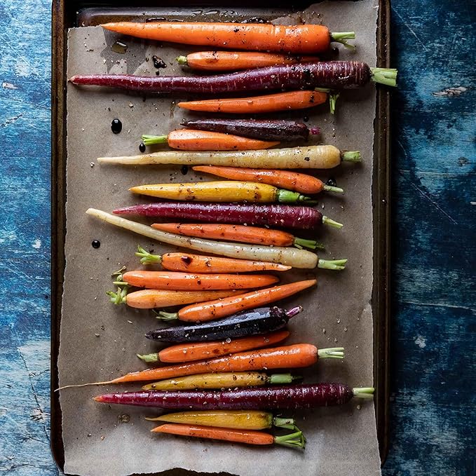 Eden Brothers Carrot Seeds (Organic) - Rainbow Blend Non-GMO Seeds for Planting, 1 Ounce | Low-Maintenance Vegetable Seeds, Plant During Warm Season, Zones 2, 3, 4, 5, 6, 7, 8, 9, 10