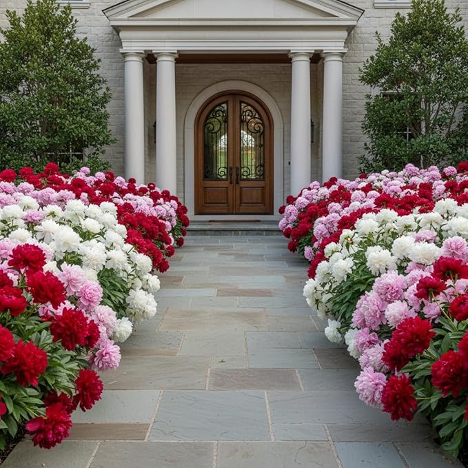 Peony Seeds, 50+ Cotton Candy Peony Mix Seed for Planting, Flower Seeds for Planting