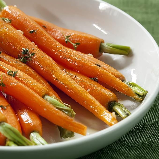 Organic Carrot Seeds (Scarlet Nantes) - Approx 1500 Seeds - USDA Organic, Non-GMO, Open Pollinated, Heirloom, USA Origin