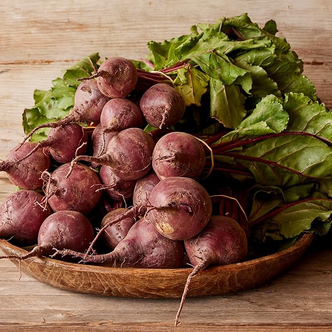 Burpee Organic Detroit Dark Red Beet Seeds - Dual-Purpose Root and Greens