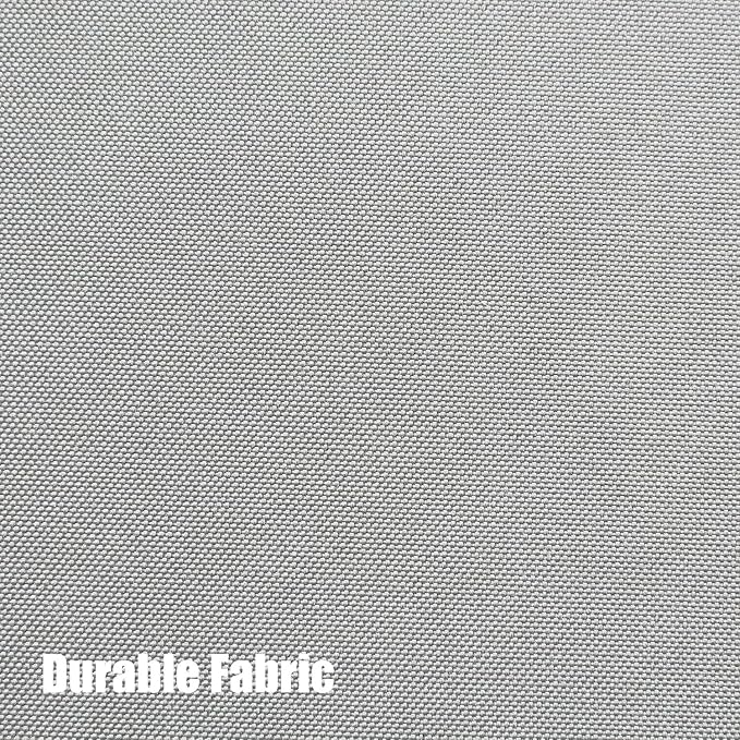 BONZER Waterproof Outdoor Curtains for Patio Porch Pergola Cabana Light Filtering Privacy Grommet Indoor Curtain Panels for Bedroom Living Room, 1 Panel, 84W x 108L inch, Silver