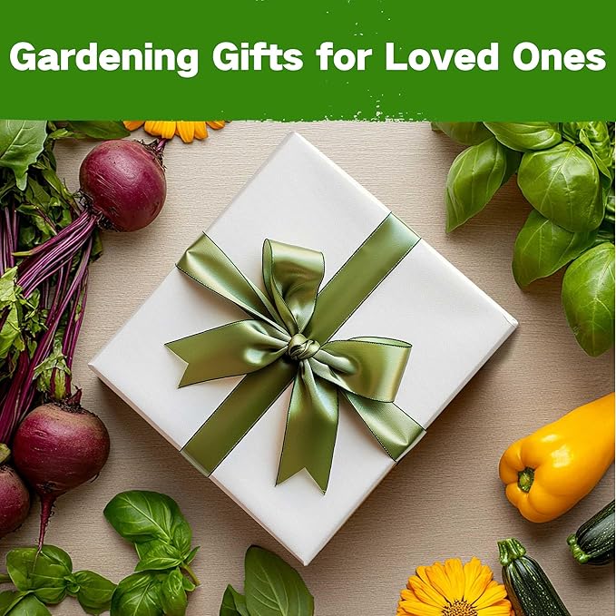 LUSH&DEW Culinary Herbs Kitchen Garden Seed Bank, Gardening Gifts for Women Men, 16 Varieties Non-GMO Heirloom Seeds for Planting Herb in Raised Garden Beds Windowsill, Survival Kit for Cooking Spices