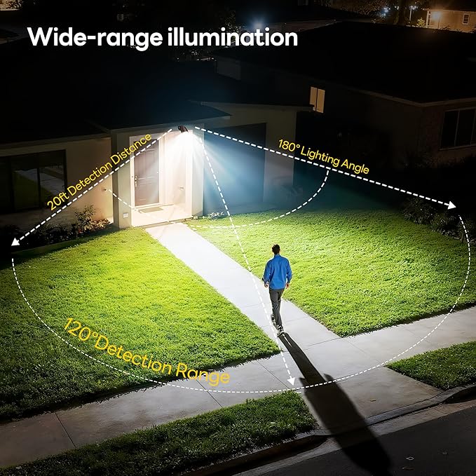 Battery Operated Motion Sensor Light,4000mAh Rechargeable Battery Powered Spotlight 600 Lumen Outdoor IP65 Waterproof for Porch,Yard,Wall,Garden with Dusk to Dawn (Brown-1pcs)