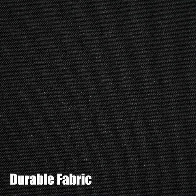 BONZER Waterproof Outdoor Curtains for Patio Porch Pergola Cabana Light Filtering Privacy Grommet Indoor Curtain Panels for Bedroom Living Room, 1 Panel, 84W x 120L inch, Black
